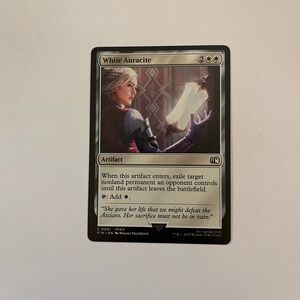 White Auracite Final Fantasy Regular